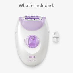 Braun Silk-épil 3 SE3-000 Epilator Kit Corded Hair Removal — product image 2 of 4, Marshan Store