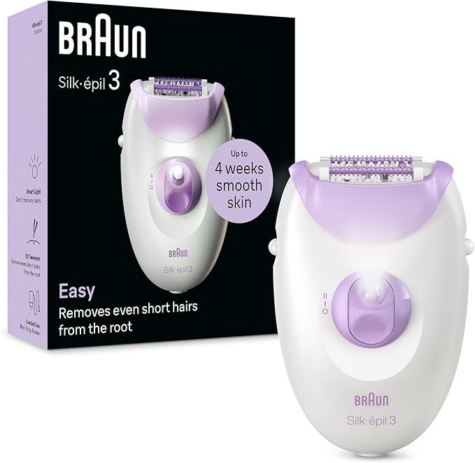 Braun Silk-épil 3 SE3-000 Epilator Kit Corded Hair Removal — product image 1 of 4, Marshan Store