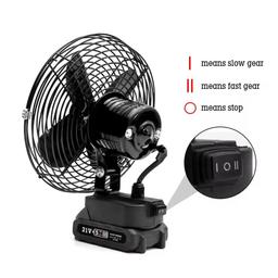DLC Rechargeable Table Fan DLC-31071 — product image 2 of 3, Marshan Store