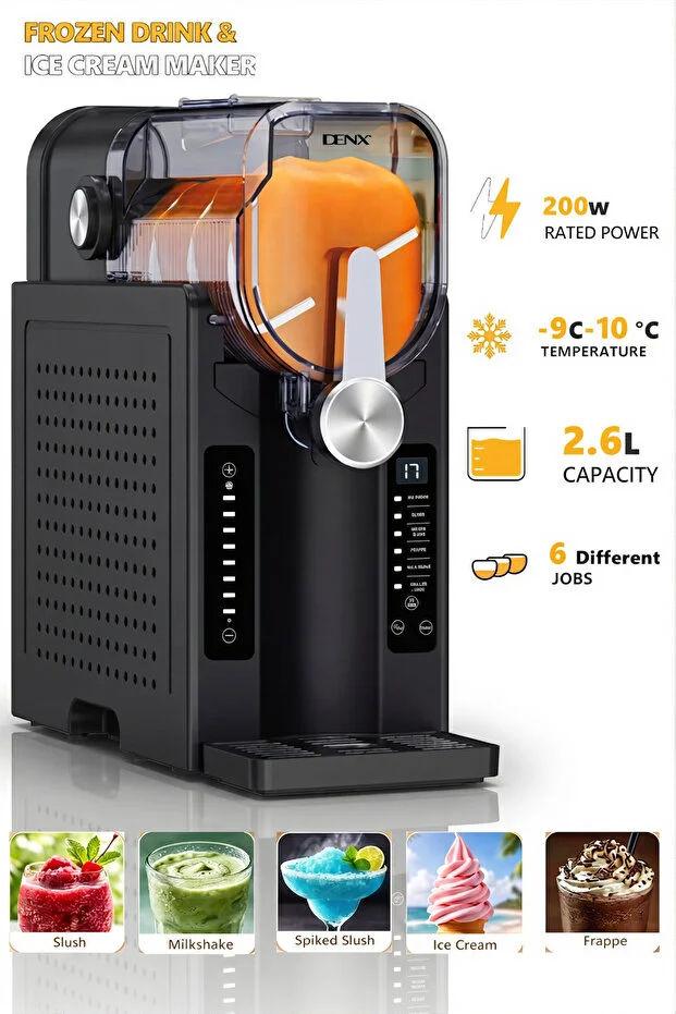DENX Frozen Drink & Ice Cream Maker 2.6L 200W DX4504 — product image 1 of 5, Marshan Store