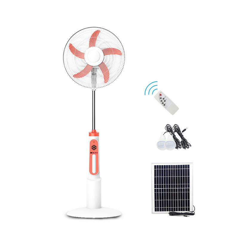 5 Blade Solar Powered Vertical Fan with Remote Control EP-8816 — product image 1 of 5, Marshan Store