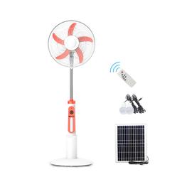 5 Blade Solar Powered Vertical Fan with Remote Control EP-8816 — product image 1 of 5, Marshan Store