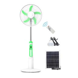 5 Blade Solar Powered Vertical Fan with Remote Control EP-8816 — product image 5 of 5, Marshan Store