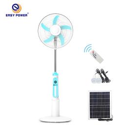 5 Blade Solar Powered Vertical Fan with Remote Control EP-8816 — product image 4 of 5, Marshan Store