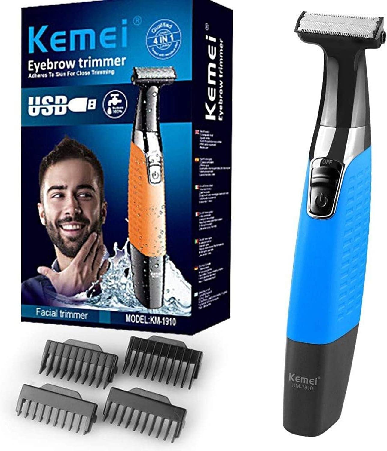 ماكينة تهذيب الوجه والجسم المقاومة للماء كيمي KM-1910 — product image 1 of 4, Marshan Store