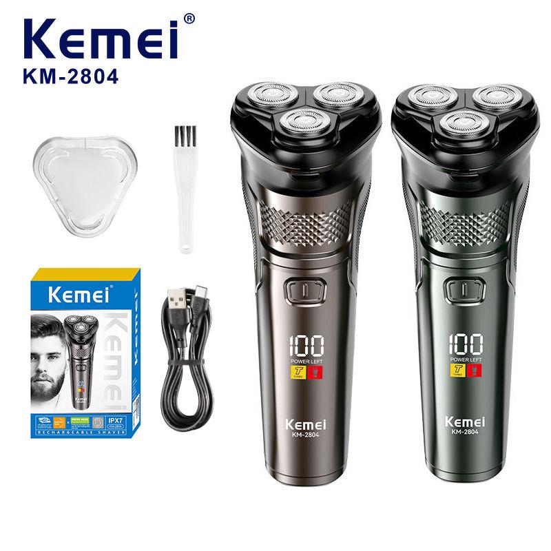 ماكينة حلاقة ثلاثية الرؤوس 3D كيمي KM-2804 — product image 1 of 4, Marshan Store