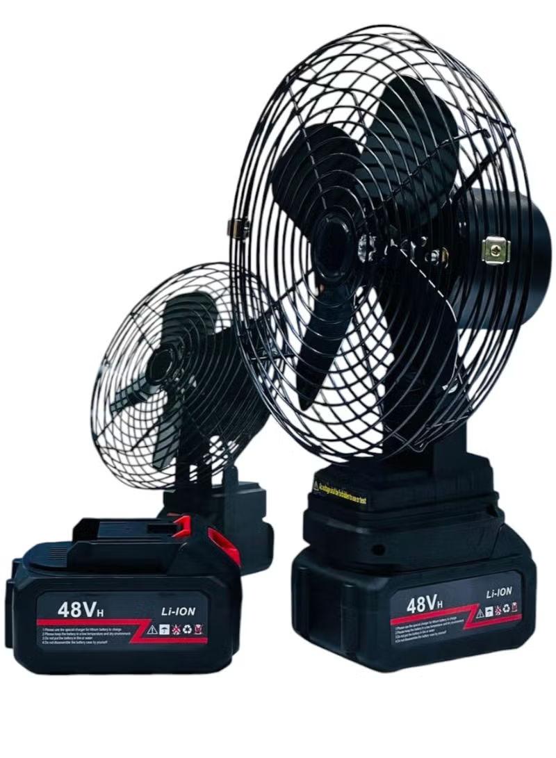TC-2725 Wireless Portable Fan with Lithium Battery — product image 1 of 4, Marshan Store
