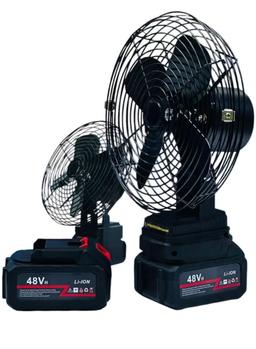 TC-2725 Wireless Portable Fan with Lithium Battery — product image 1 of 4, Marshan Store