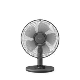 Philips Table Fan 1000 Series - Fan Airflow 2000 m³/h, 35cm Head Diameter, 80° Rotation, 30° Tiltable, 3 Speeds, Quiet cooling, Black - CX1030/01 — product image 2 of 6, Marshan Store