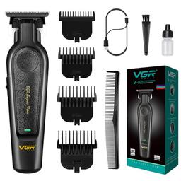 VGR 995 Professional Hair Trimmer for Men, Zero Gap Trimmer, Wireless Electric Hair Trimmer with 4 Comb Attachments, USB-C Hair Trimmer, Quiet Precision Trimmer for Travel — product image 2 of 6, Marshan Store
