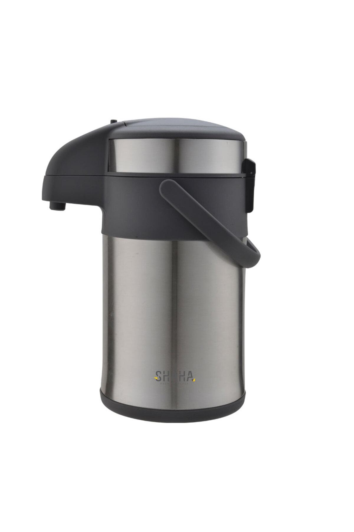 Shaha 3-Liter Premium Stainless Steel Air Pot Vacuum Flask — Marshan Store
