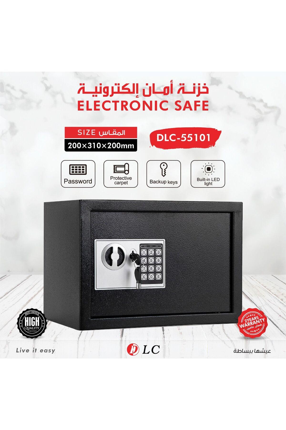 خزنة أمان إلكترونية DLC-55101 من DLC. — Marshan Store