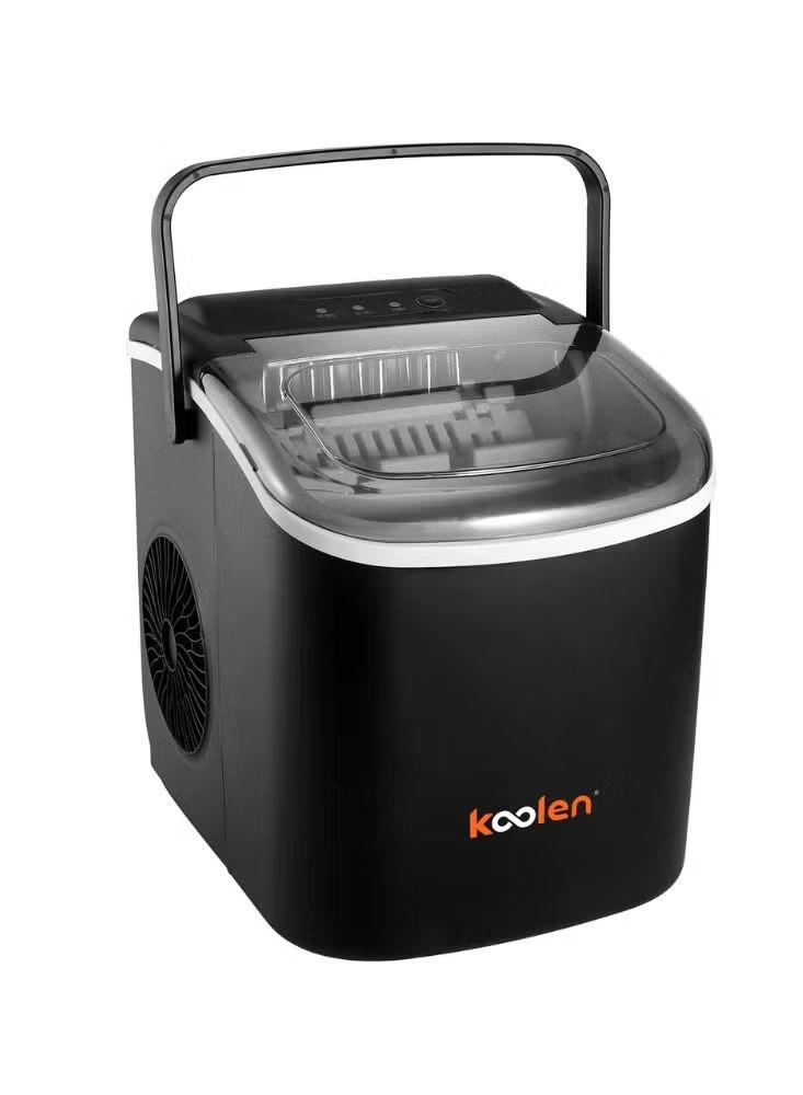 KOOLEN Ice Maker 2.2L Black 95W 808.100.002 — product image 1 of 3, Marshan Store
