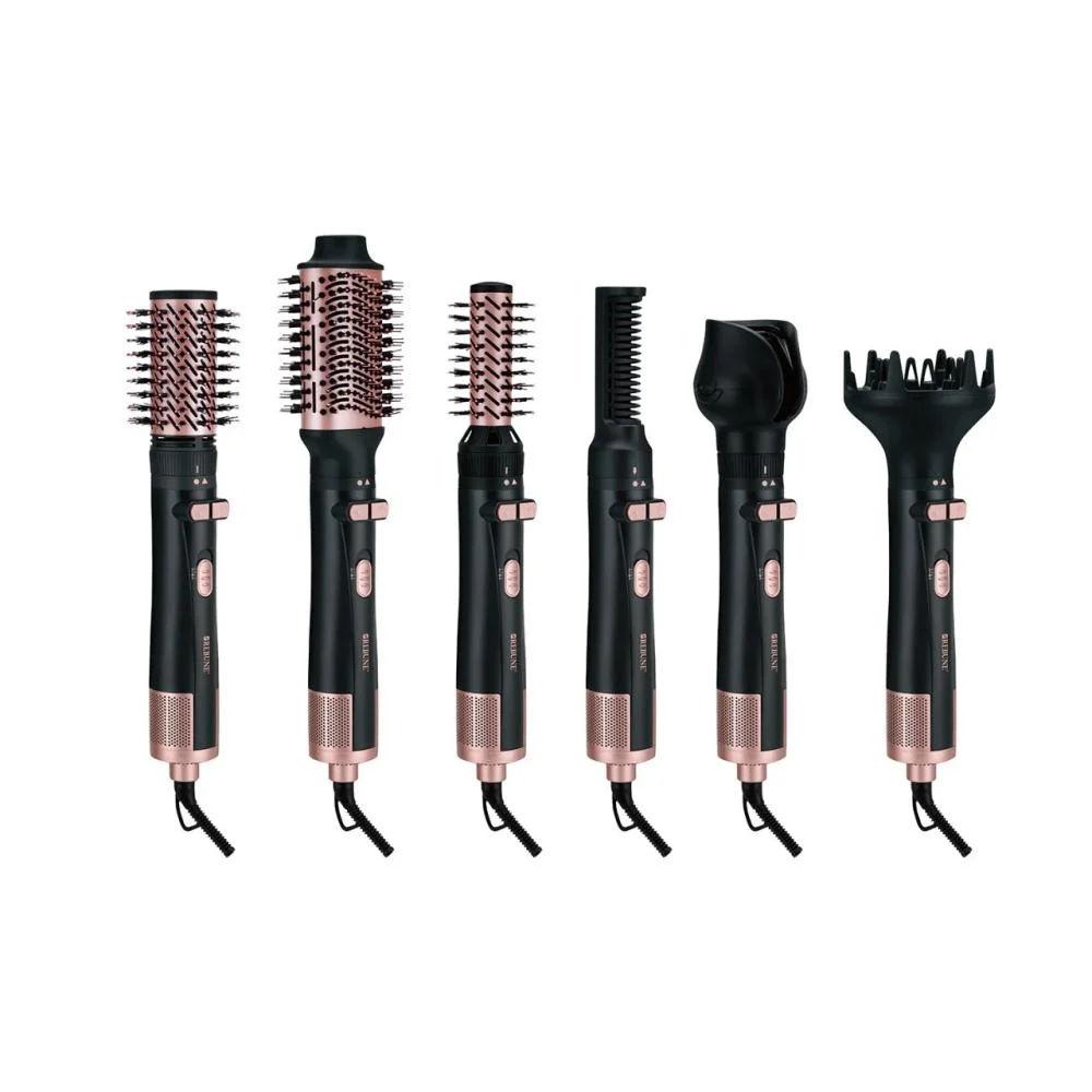 REBUNE 6-in-1 Automatic Hair Styler RE-2158 1200W with 6 Attachments — product image 1 of 3, Marshan Store